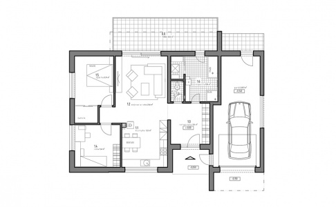 Valentina 75 s garážou